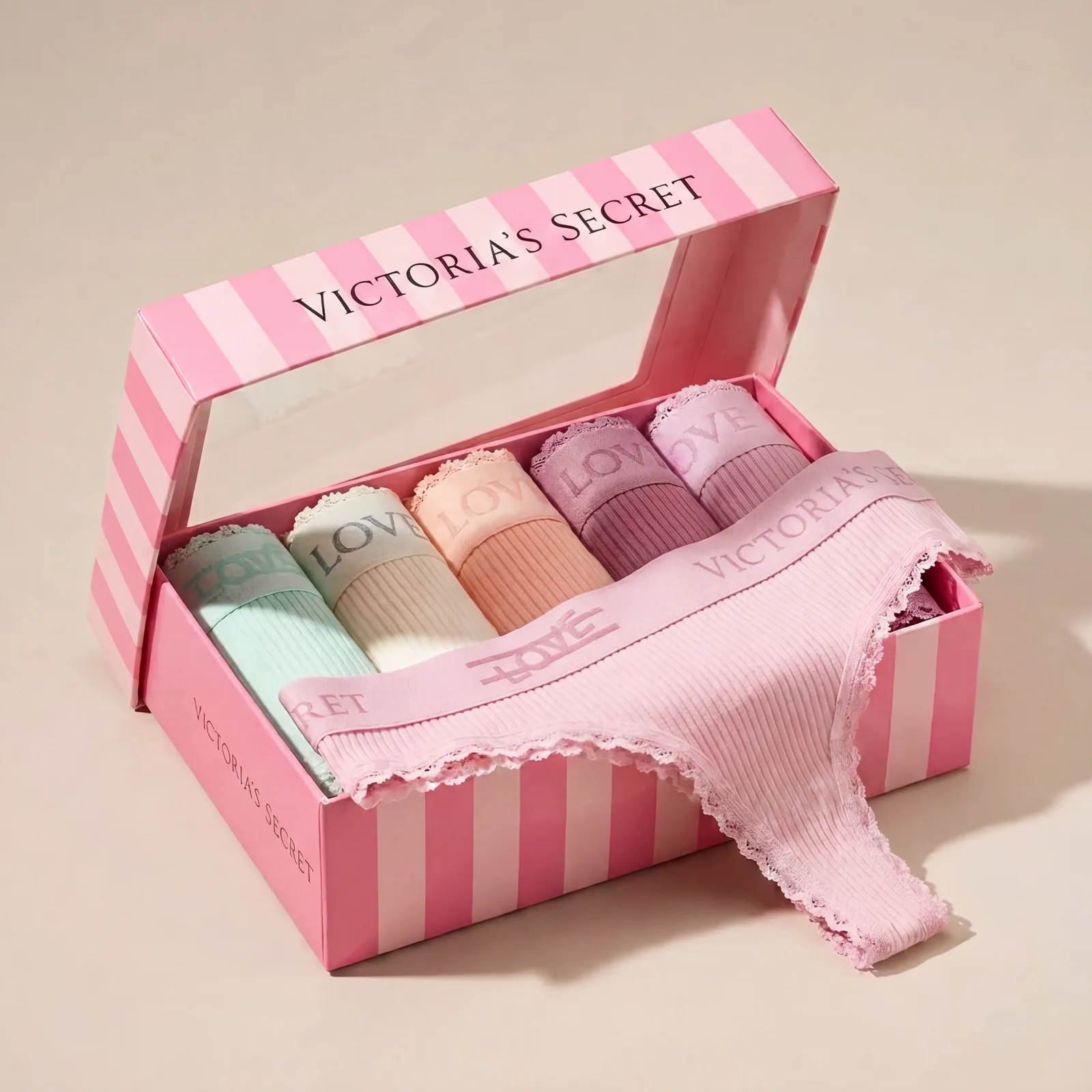 Zestaw fig Victoria's Secret 5 sztuk w pudełku